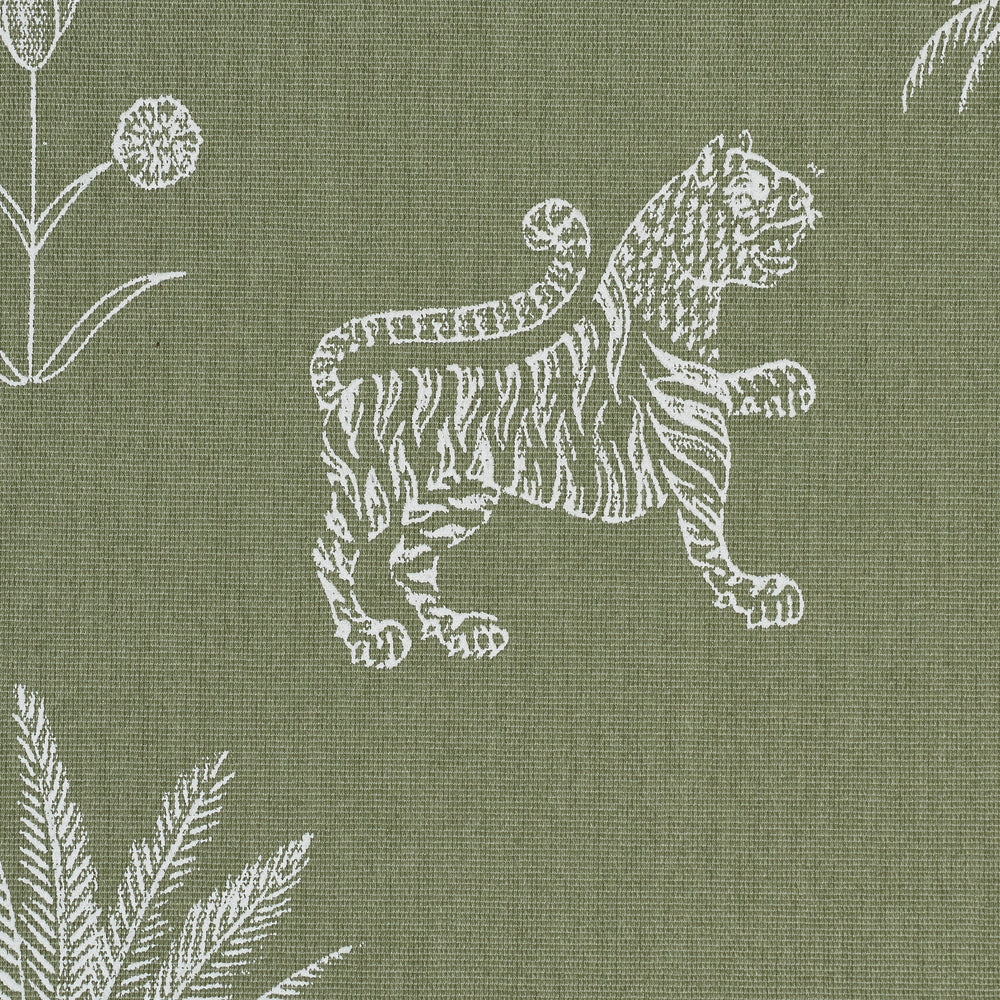 TIGER PALM SILHOUETTE OUTDOOR | Sage