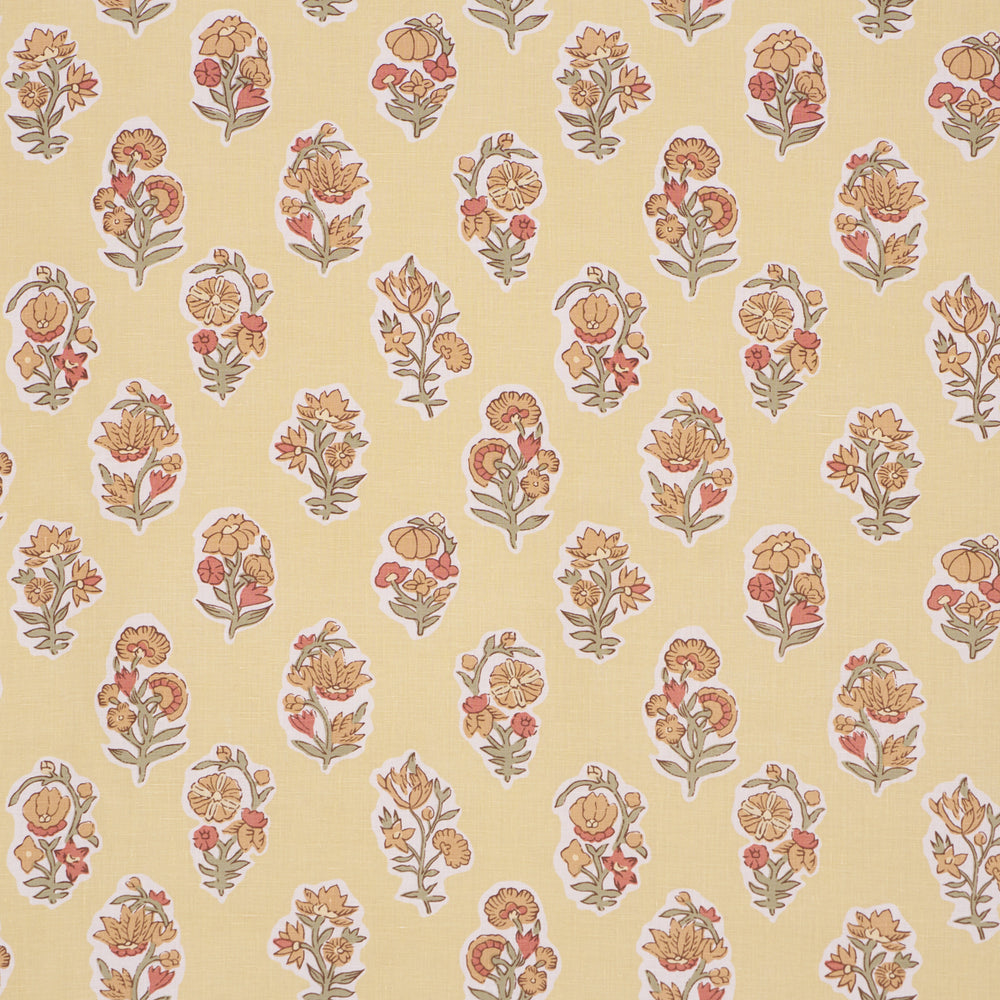 ANESSA HAND SCREEN PRINT | Yellow