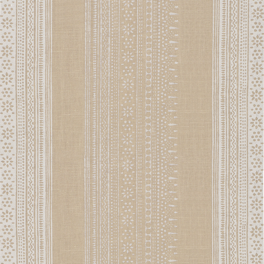 Calista Block Print | Natural