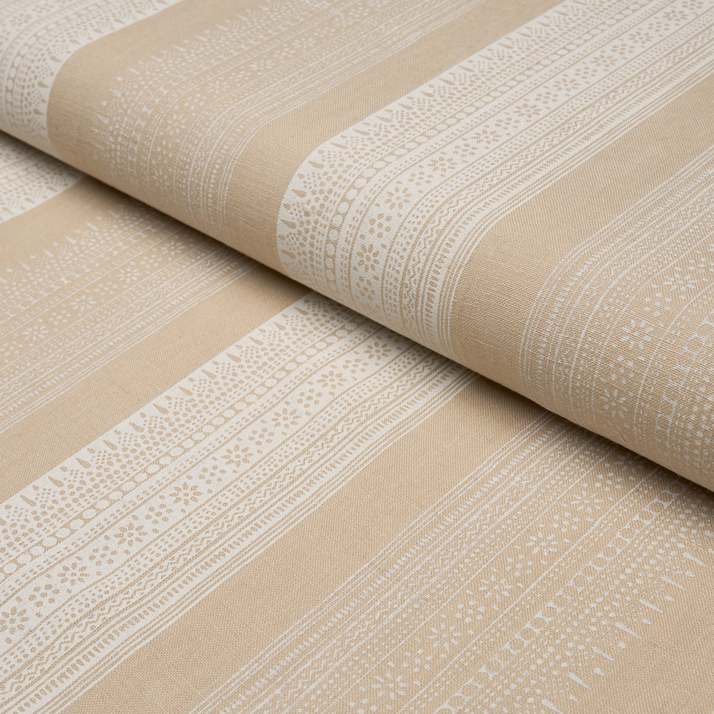 Calista Block Print | Natural