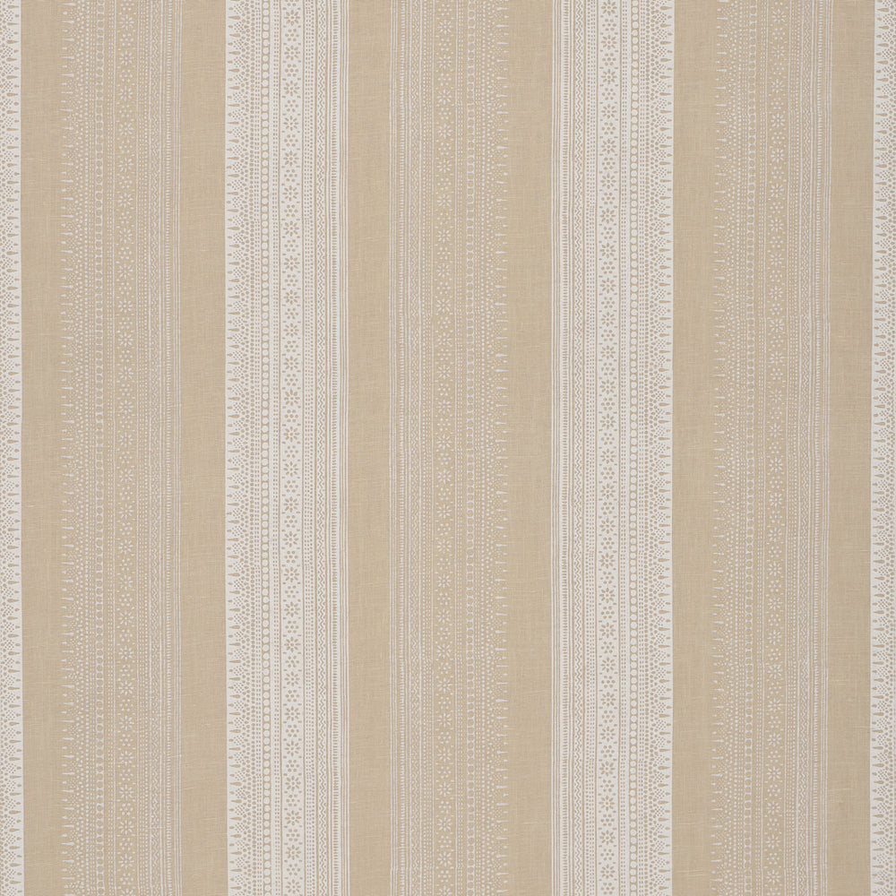Calista Block Print | Natural