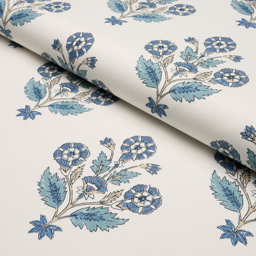 DALILA HAND-SCREEN PRINT | Blue
