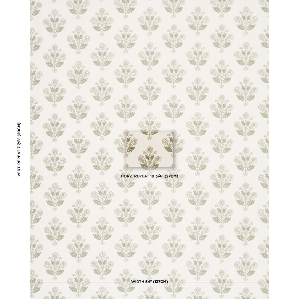 DALILA HAND-SCREEN PRINT | Green