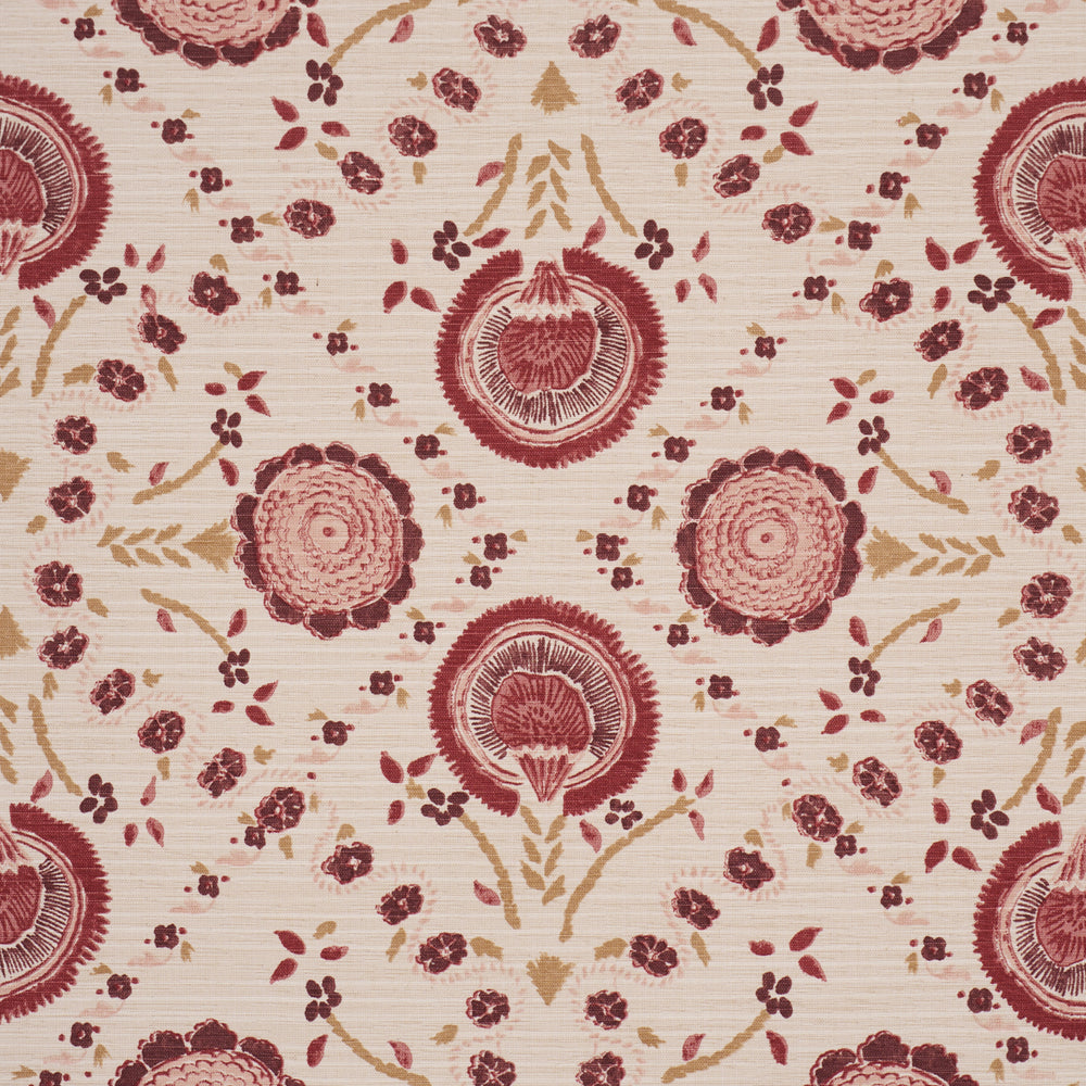 ATHENA HAND-SCREEN PRINT | Ruby