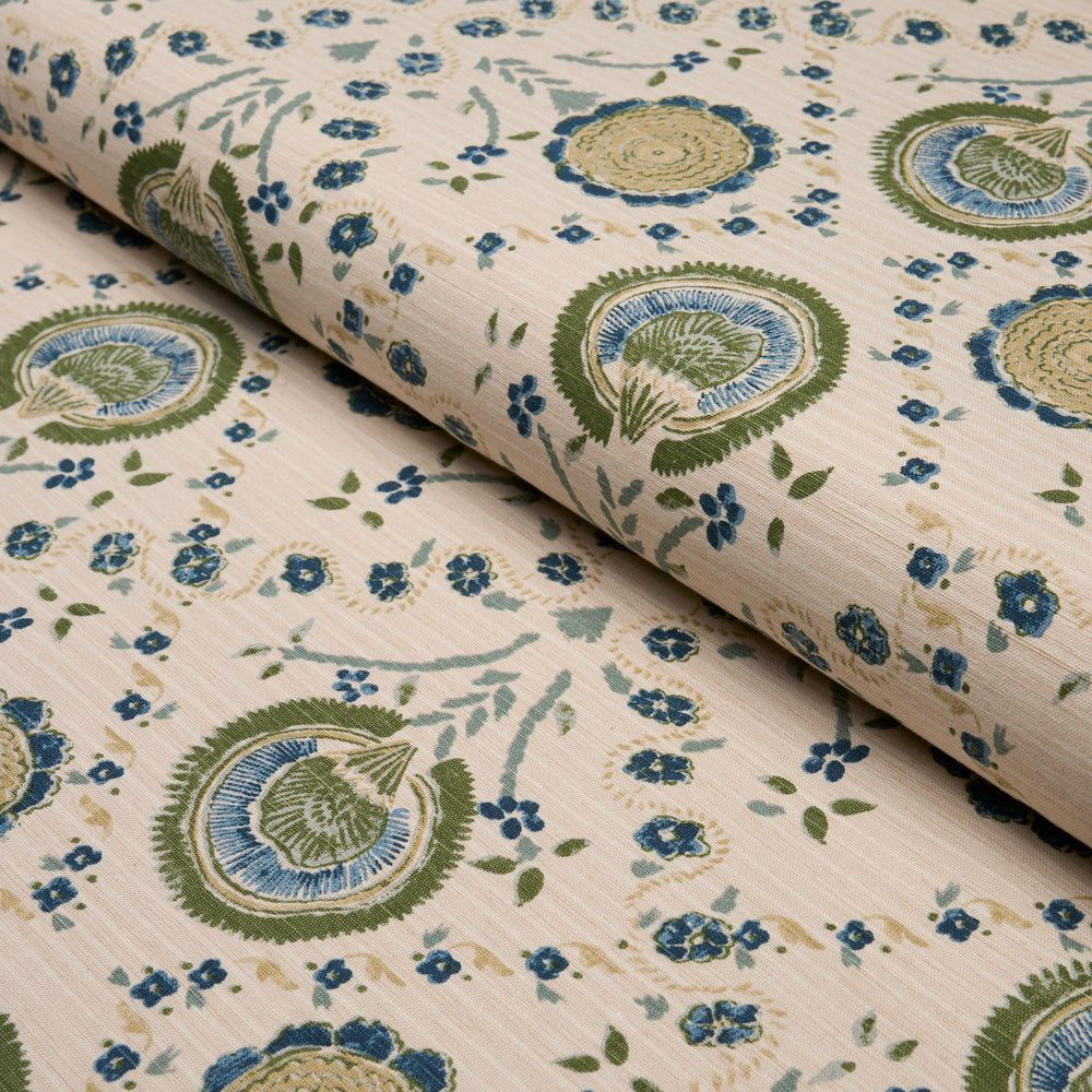 ATHENA HAND-SCREEN PRINT | Green