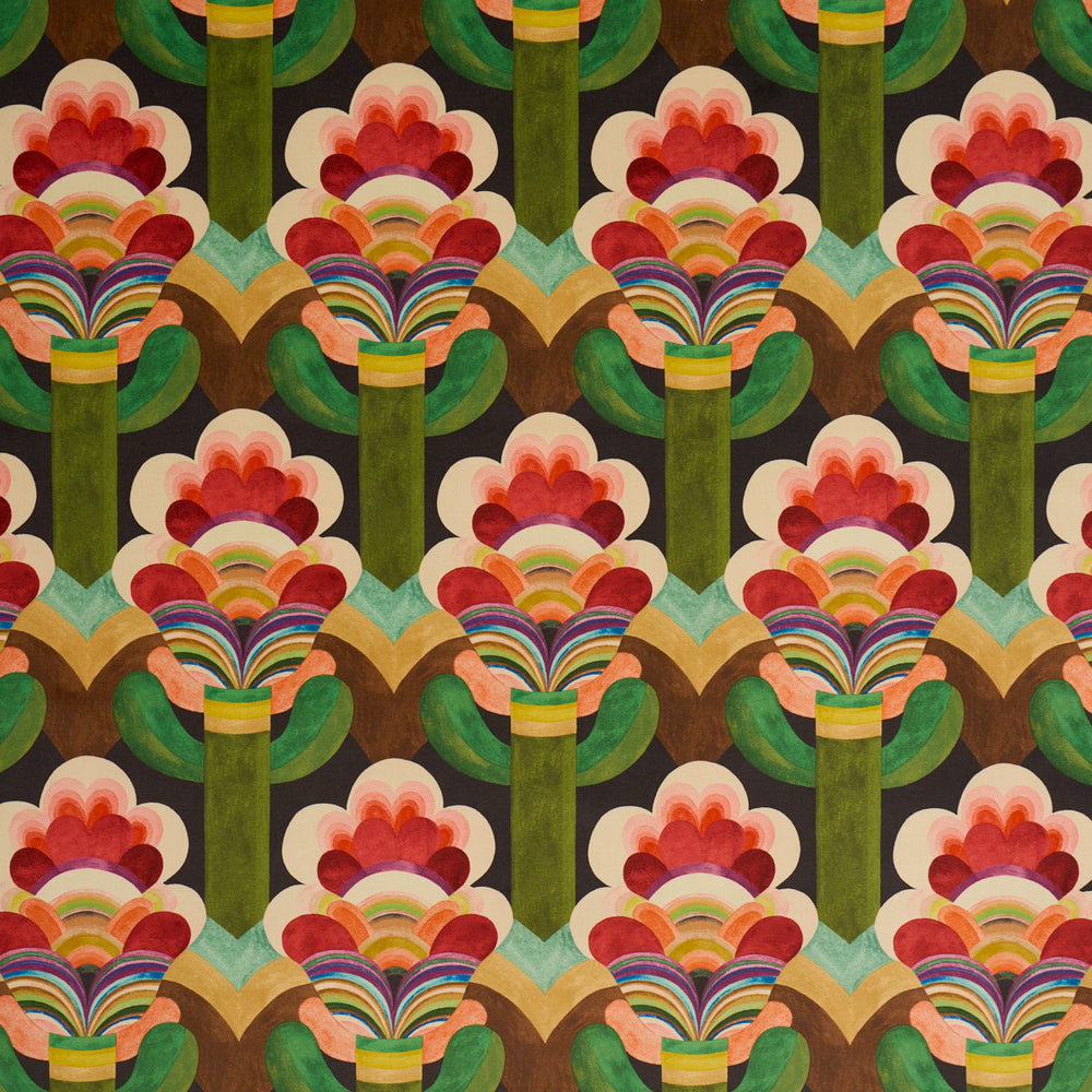FLEUR INDIENNE VELVET | Cinnabar