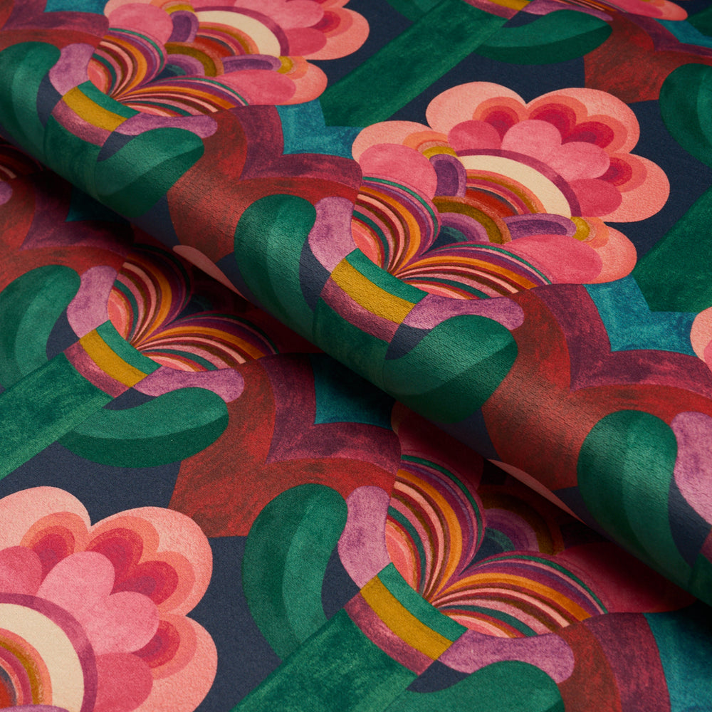 FLEUR INDIENNE VELVET | Rose