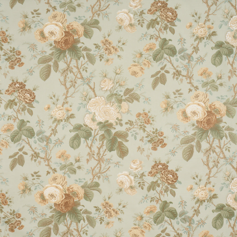 SHE WALKS IN BEAUTY CHINTZ | Celadon