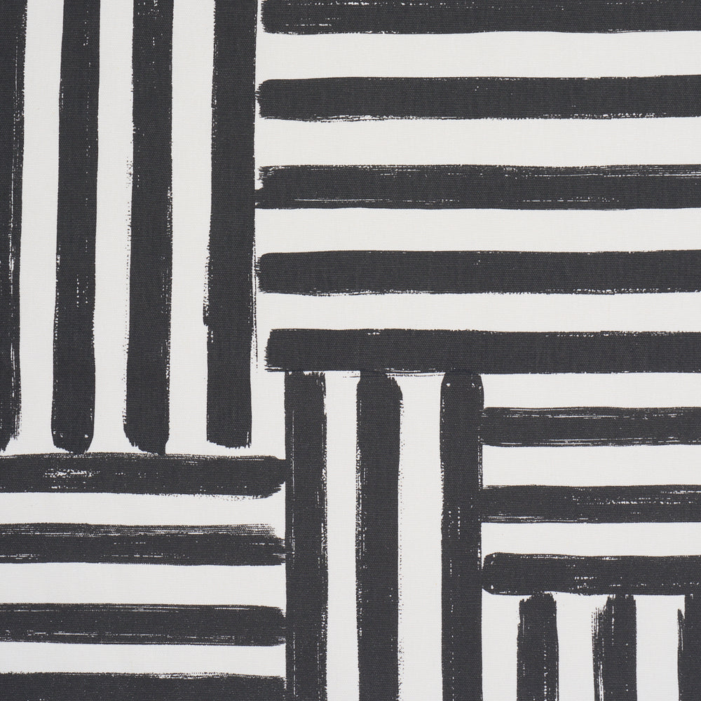PARSON'S STRIPE HAND PRINT | Carbon