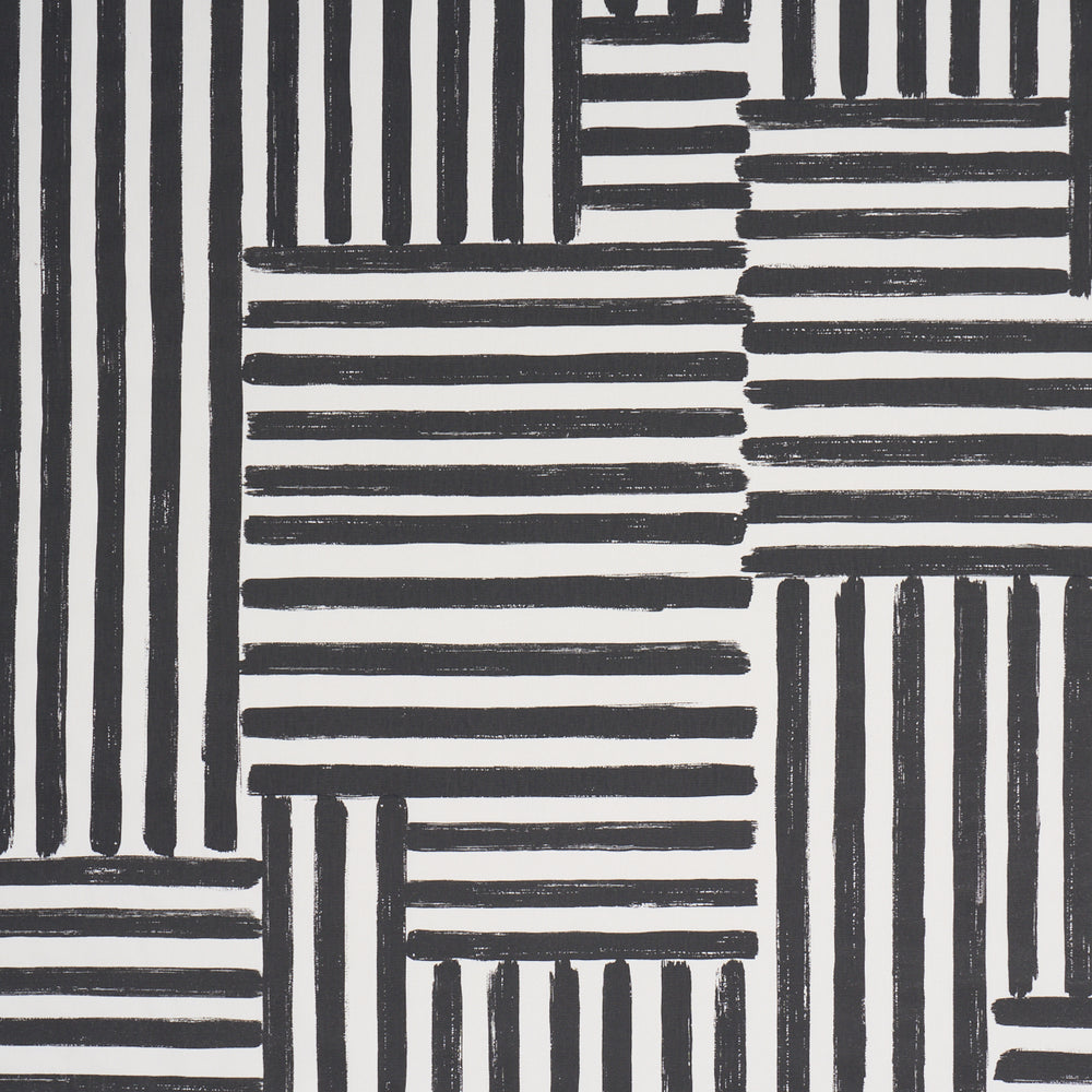 PARSON'S STRIPE HAND PRINT | Carbon
