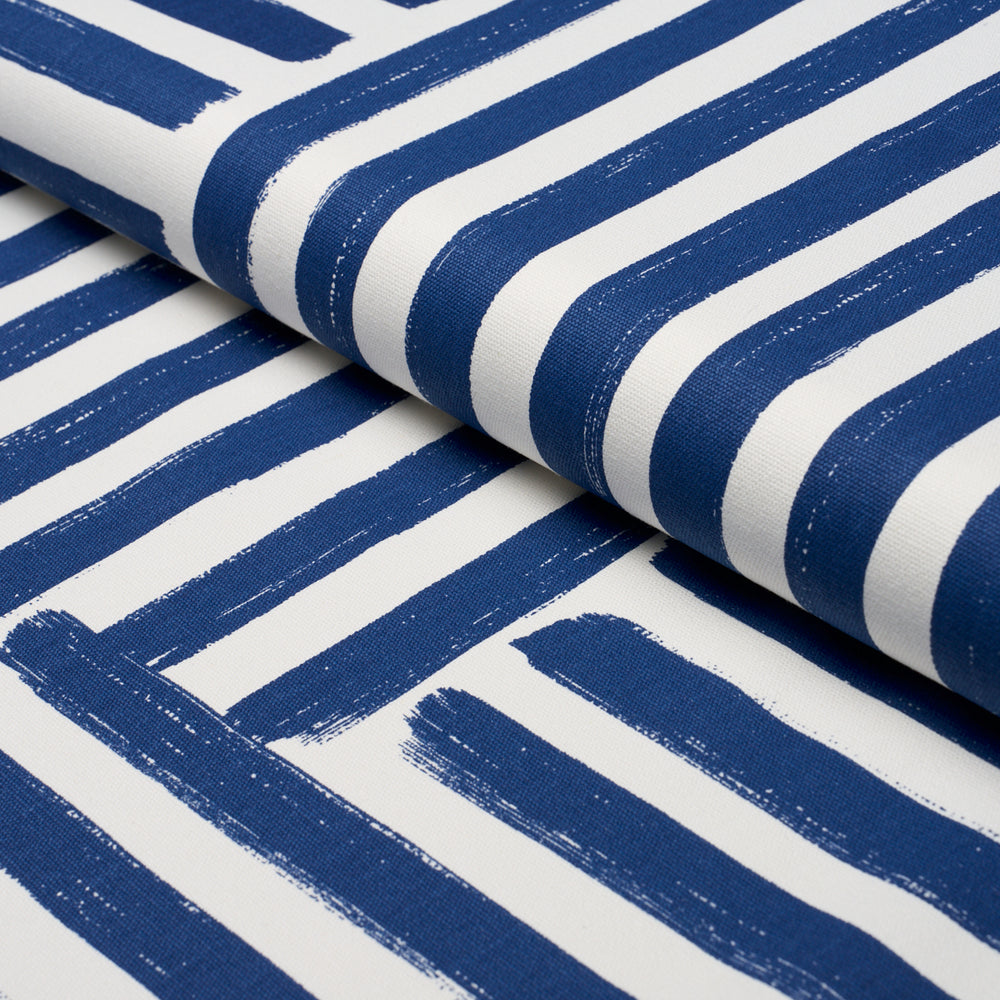 PARSON'S STRIPE HAND PRINT | Navy