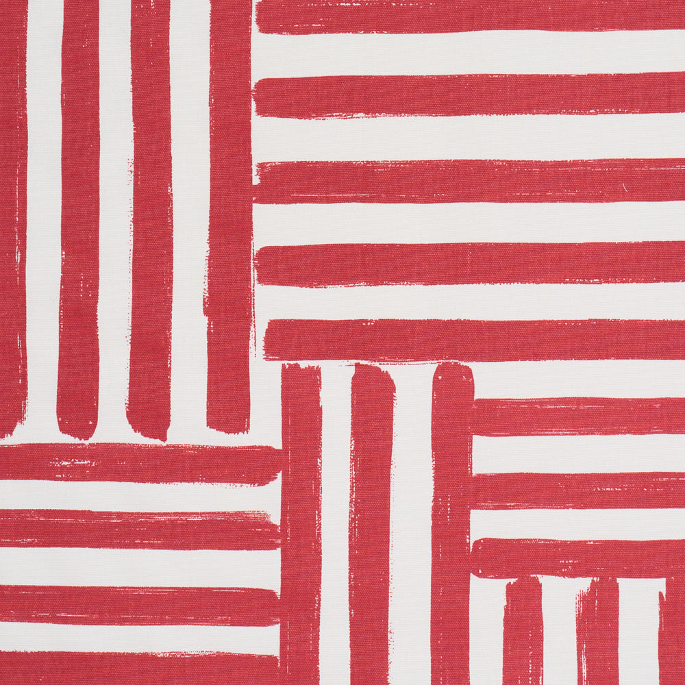 PARSON'S STRIPE HAND PRINT | Red
