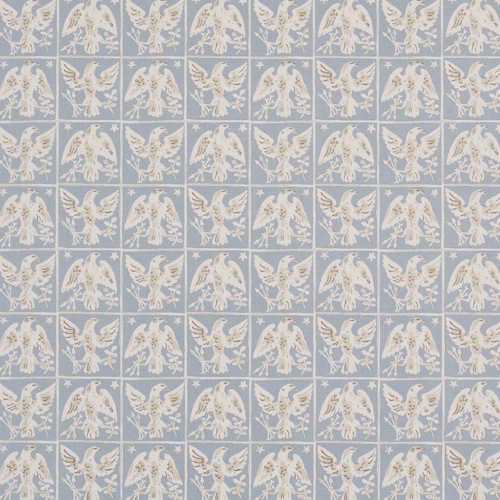 BARTON'S EAGLE HAND PRINT | Blue