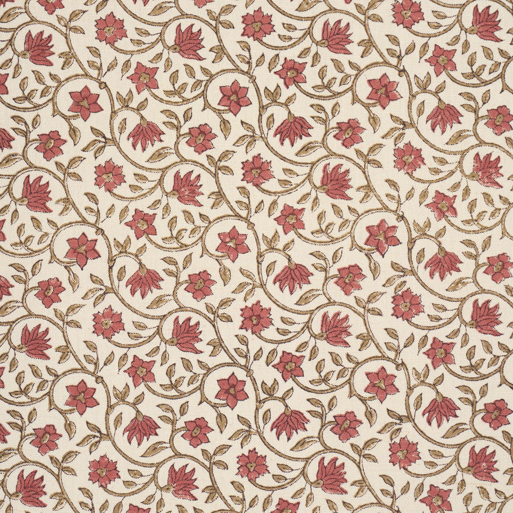 MALAYA HAND-BLOCK PRINT | Red