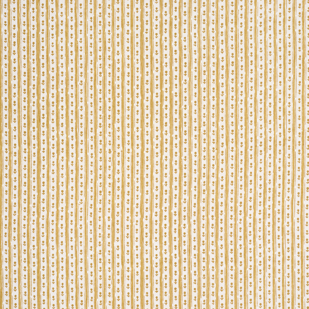 NIDHI STRIPE HAND-PRINT | Yellow