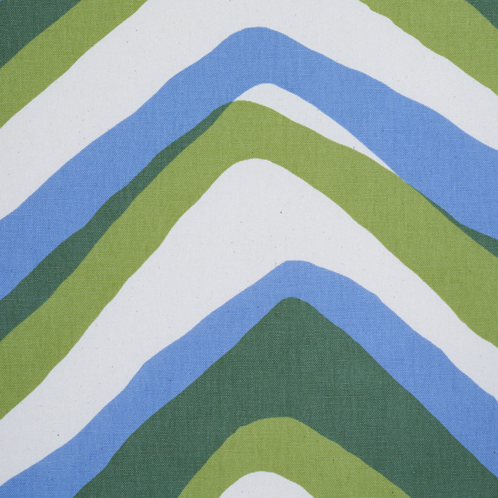 CHEVRON | Green & Blue