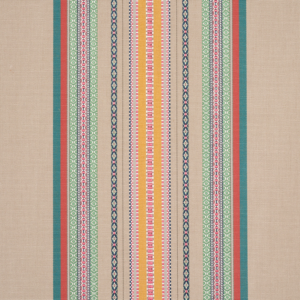 WELLINGTON STRIPE | Natural On Multi