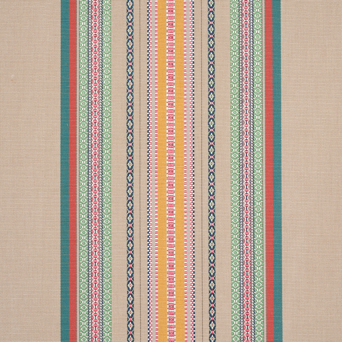 WELLINGTON STRIPE | Natural On Multi