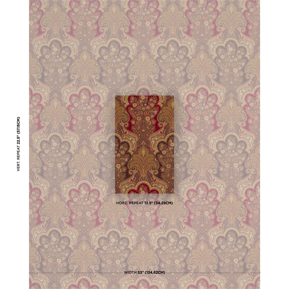 NUOVO CASTELLO PAISLEY | MIRTILLO