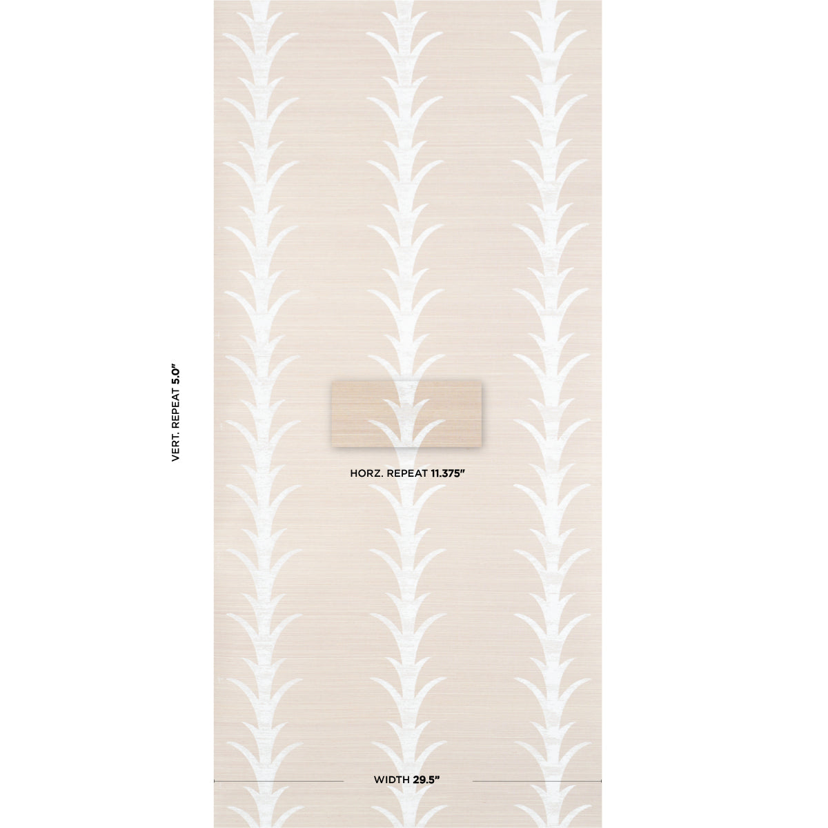 ACANTO STRISCIA SISAL | NEBBIA E GESSO