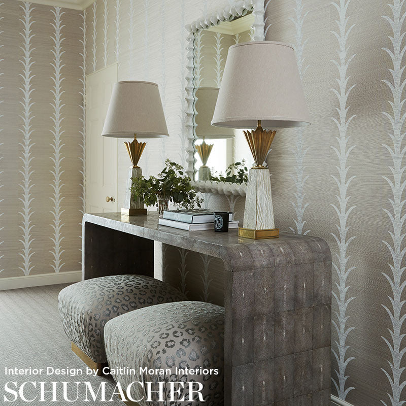 ACANTO STRISCIA SISAL | NEBBIA E GESSO