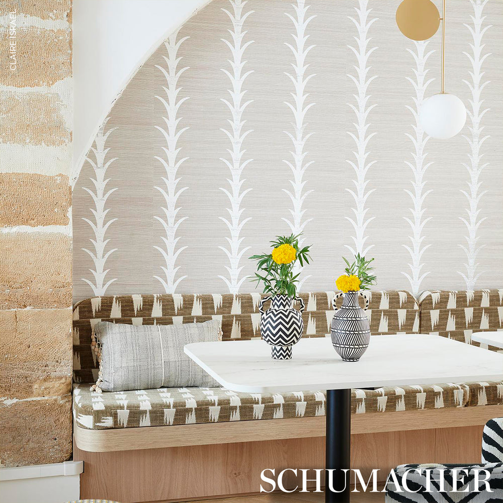 ACANTO STRISCIA SISAL | NEBBIA E GESSO