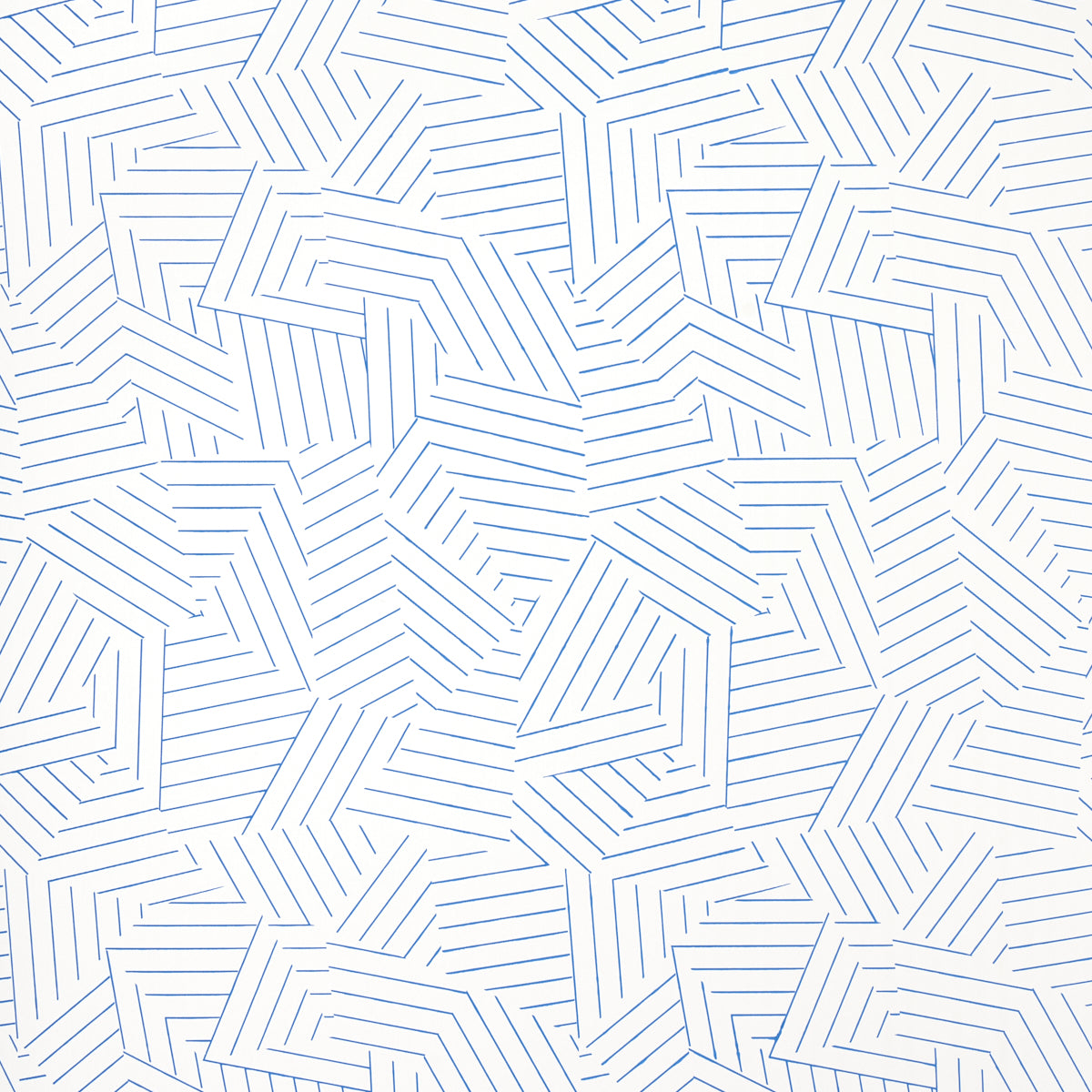 DECONSTRUCTED STRIPE | Cobalt