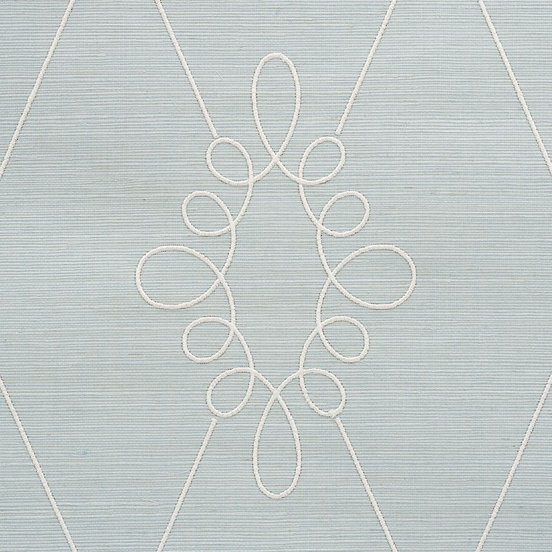 SISAL RICAMATO SYLVIE | ACQUA BLU