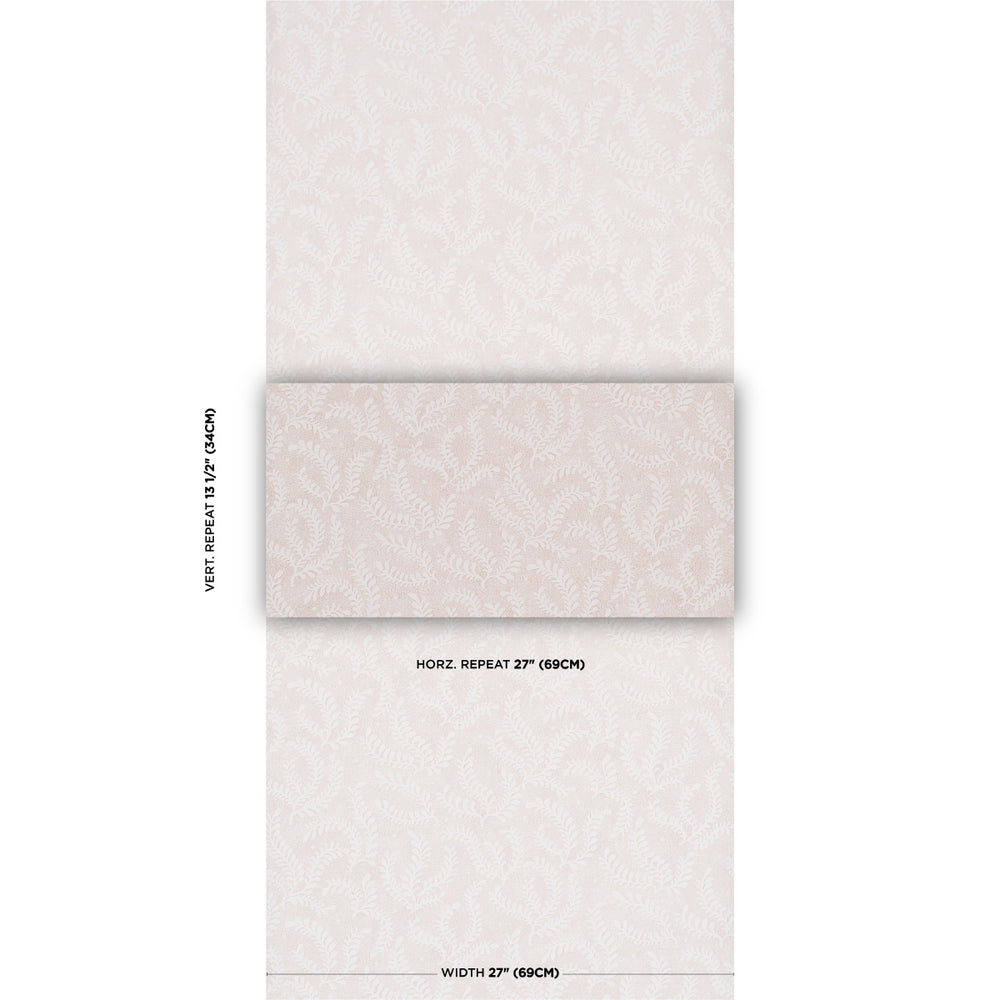 Etched Fern | Blush