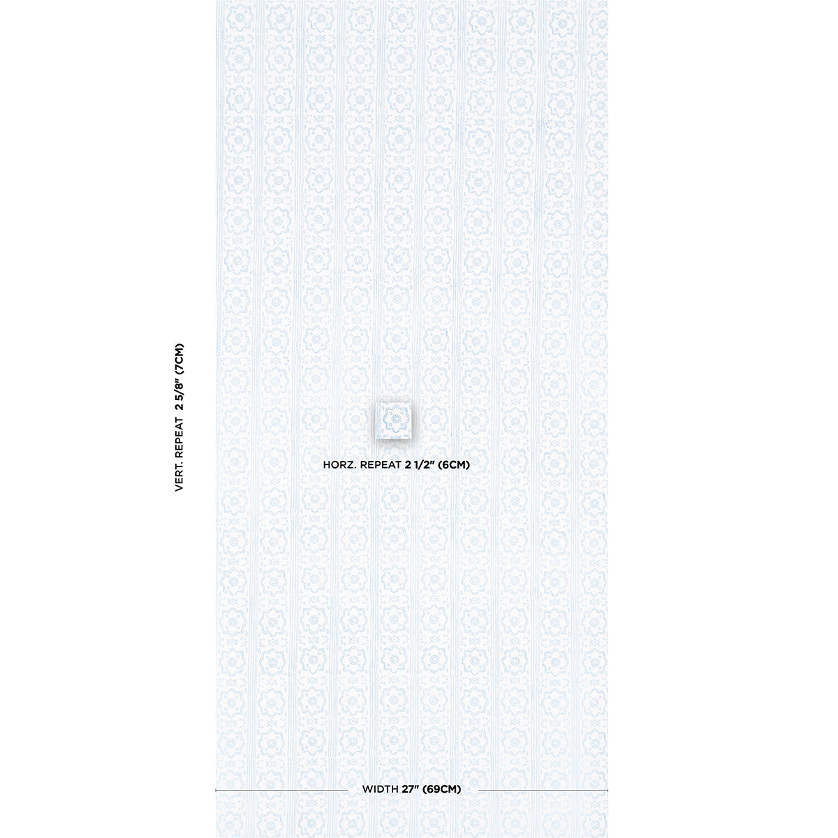 SUNDA HAND BLOCKED PRINT | Sky