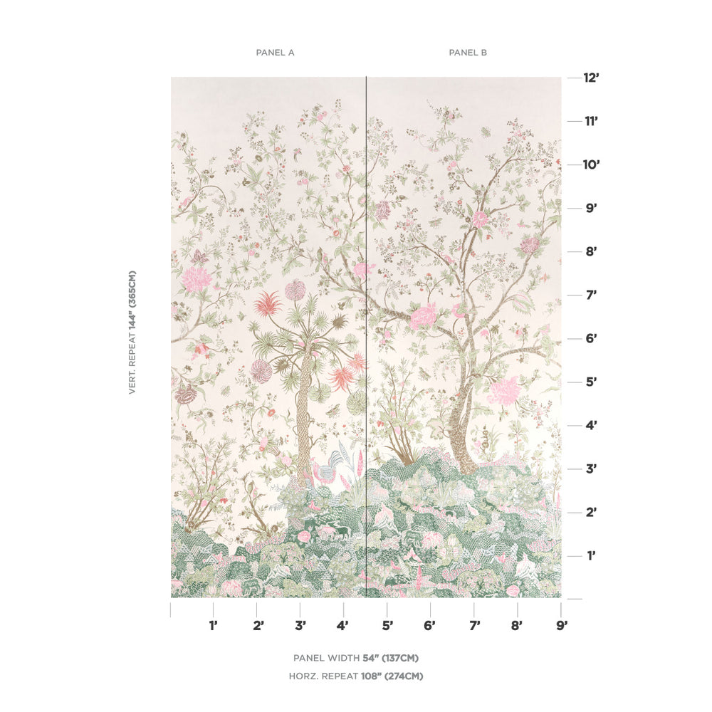 SET PANNELLI AMALTAS | VERDE E ROSA