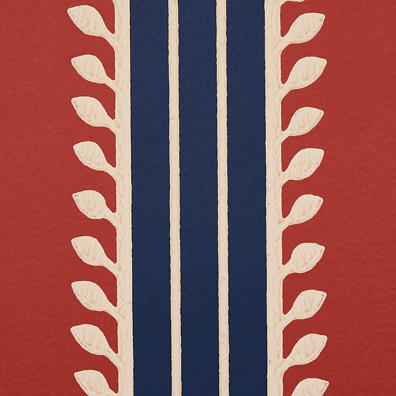 STRISCIA ETRUSCA | ROSSO & BLU