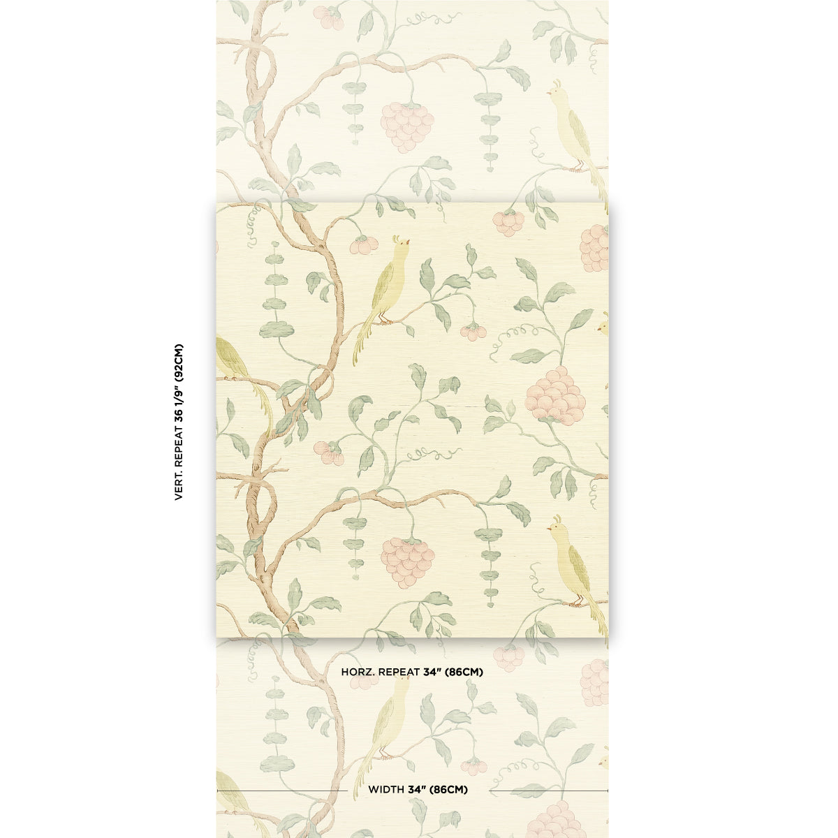 SISAL GLICINE | ottanio e rosa tenue
