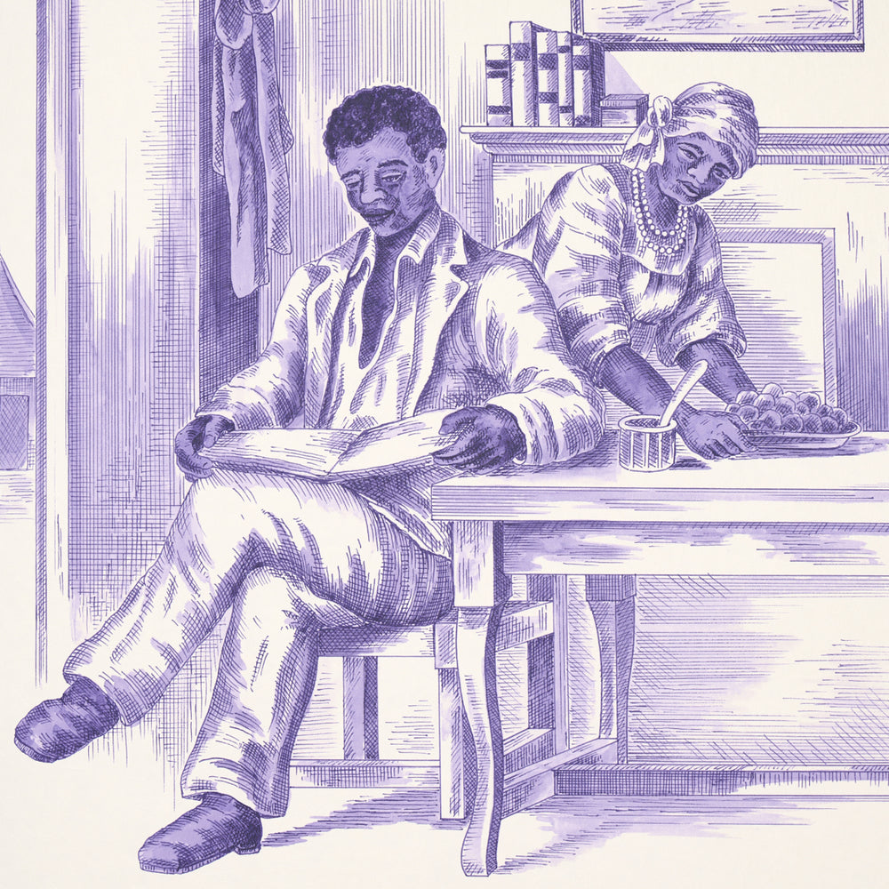 TOILETTE TOUSSAINT | VIOLA SU CREMA