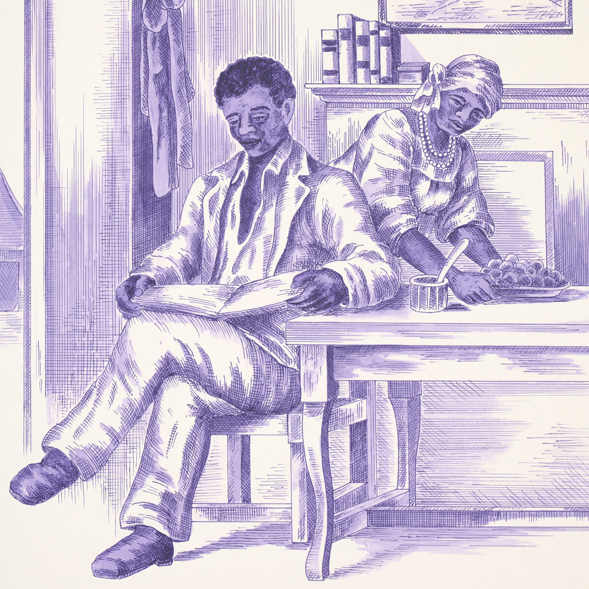 TOILETTE TOUSSAINT | VIOLA SU CREMA