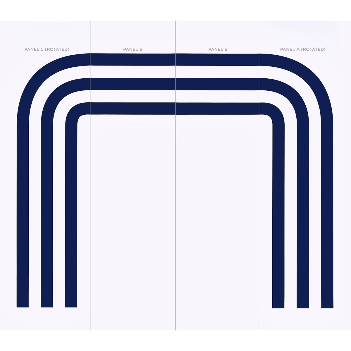 PANNELLO VIRGINIA B | COBALTO