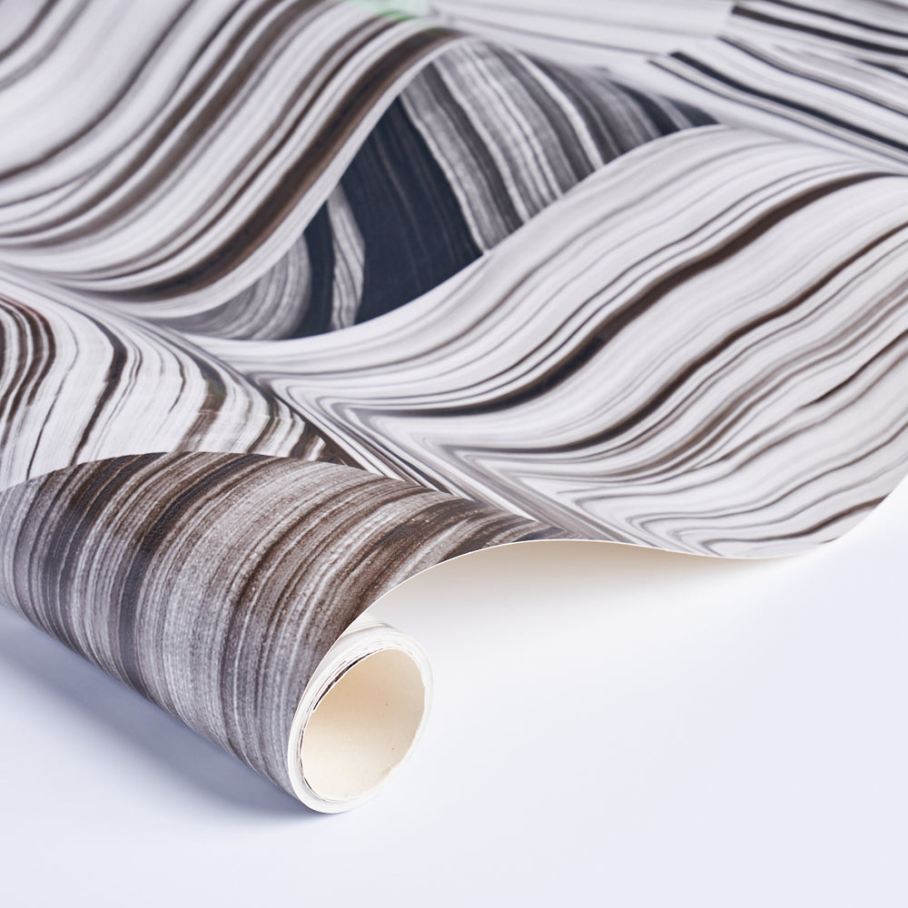 AGATE SLICE | Black And White