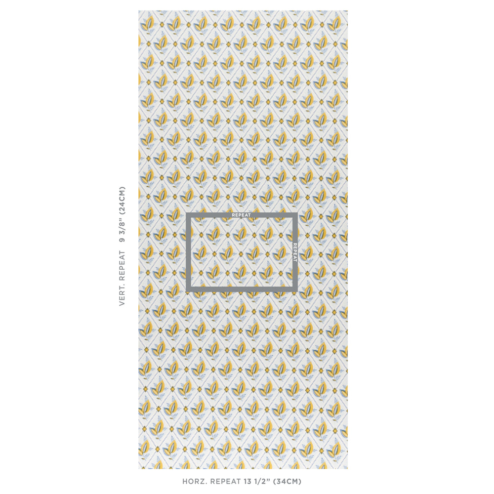 BASILE TRELLIS | Yellow & Blue
