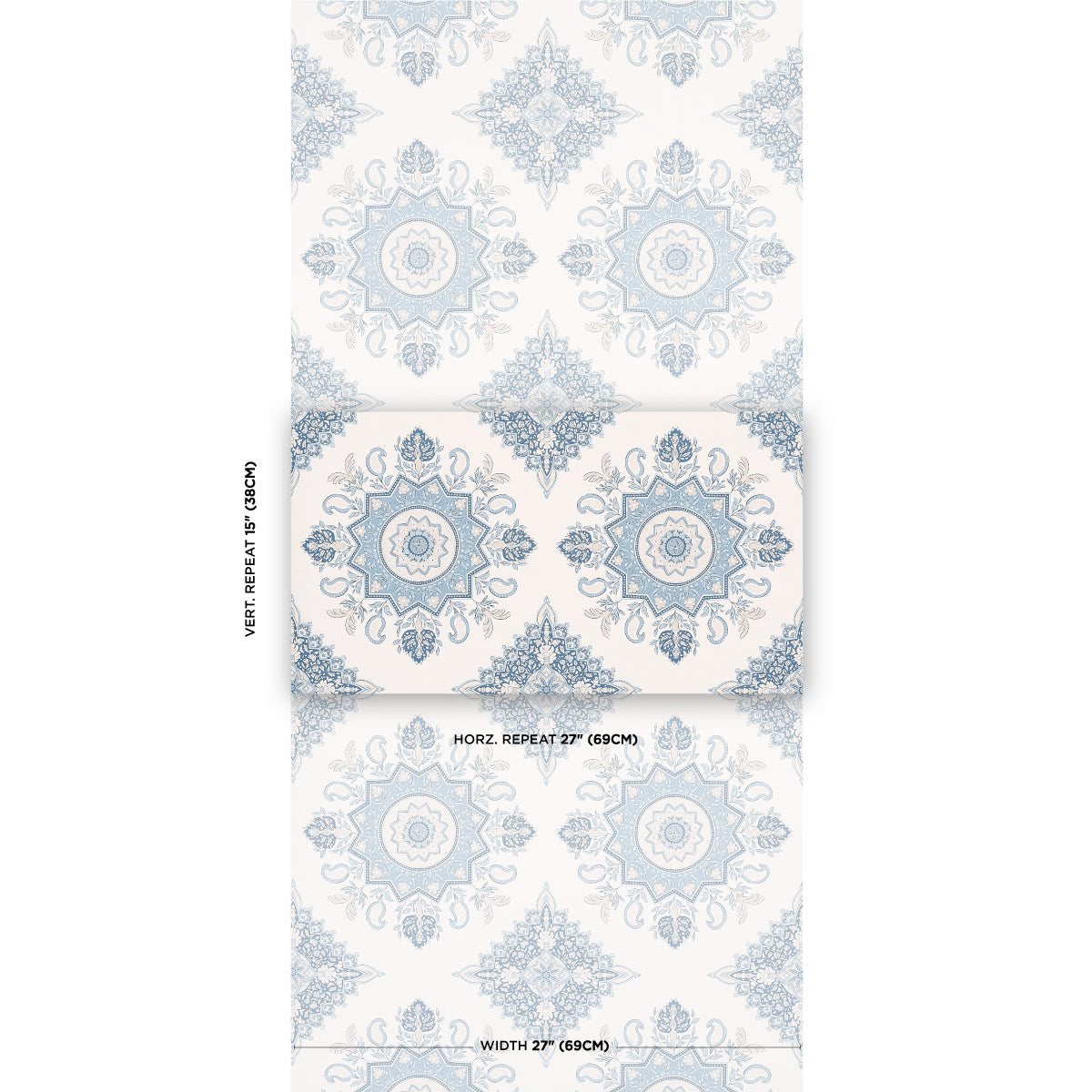 MEDAGLIONE MONTECITO | BLU CINA