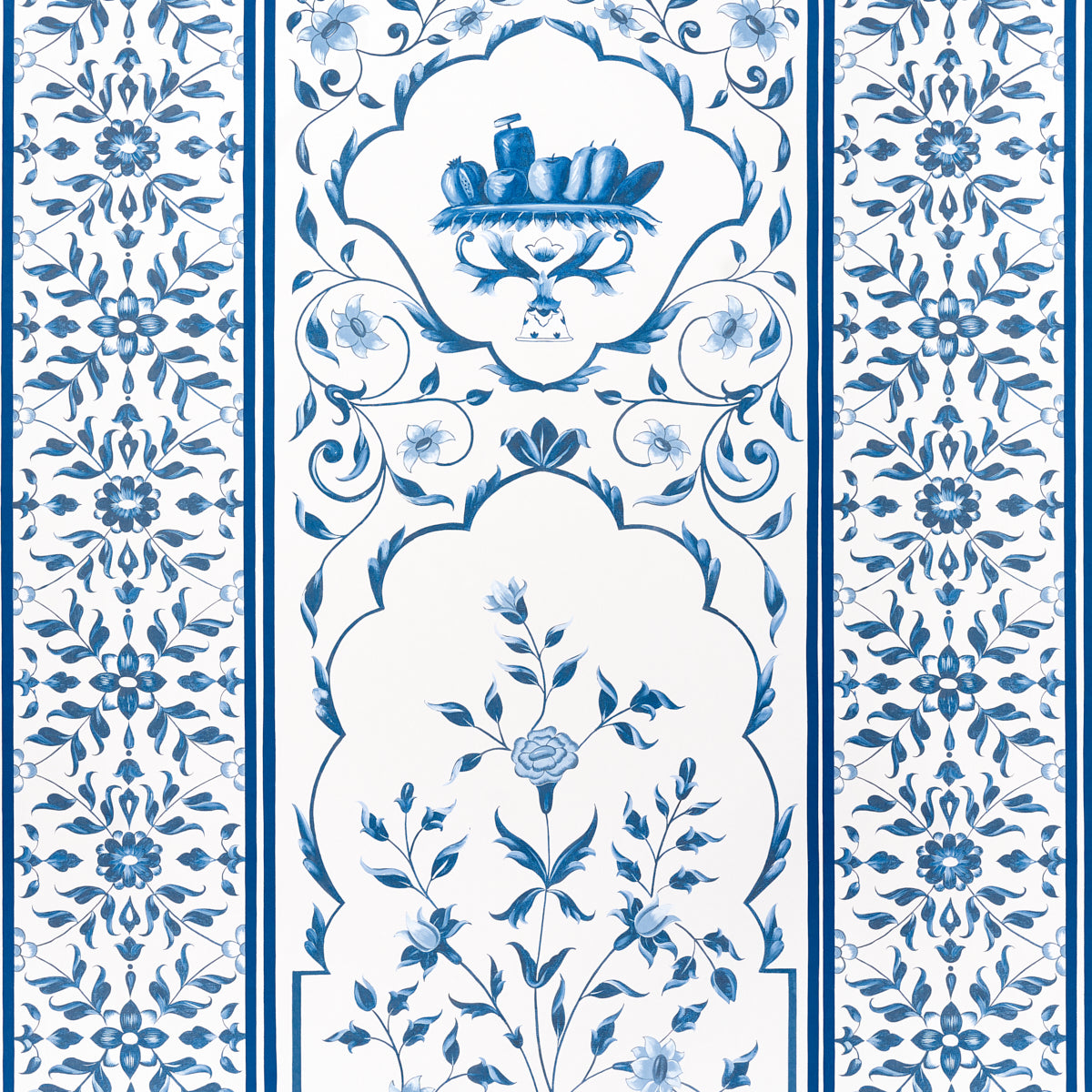 MUGHAL GARDEN PANEL A | Blue