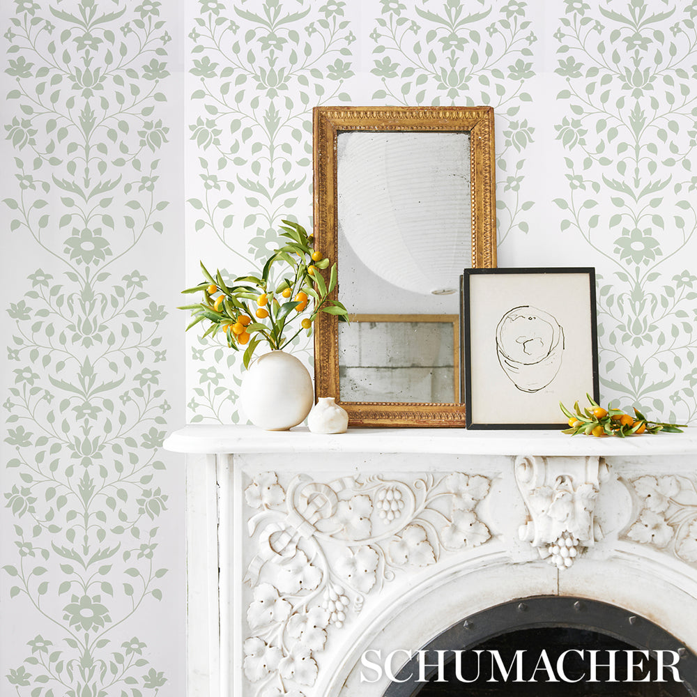 JAIPUR MUGHAL FLOWER | Green