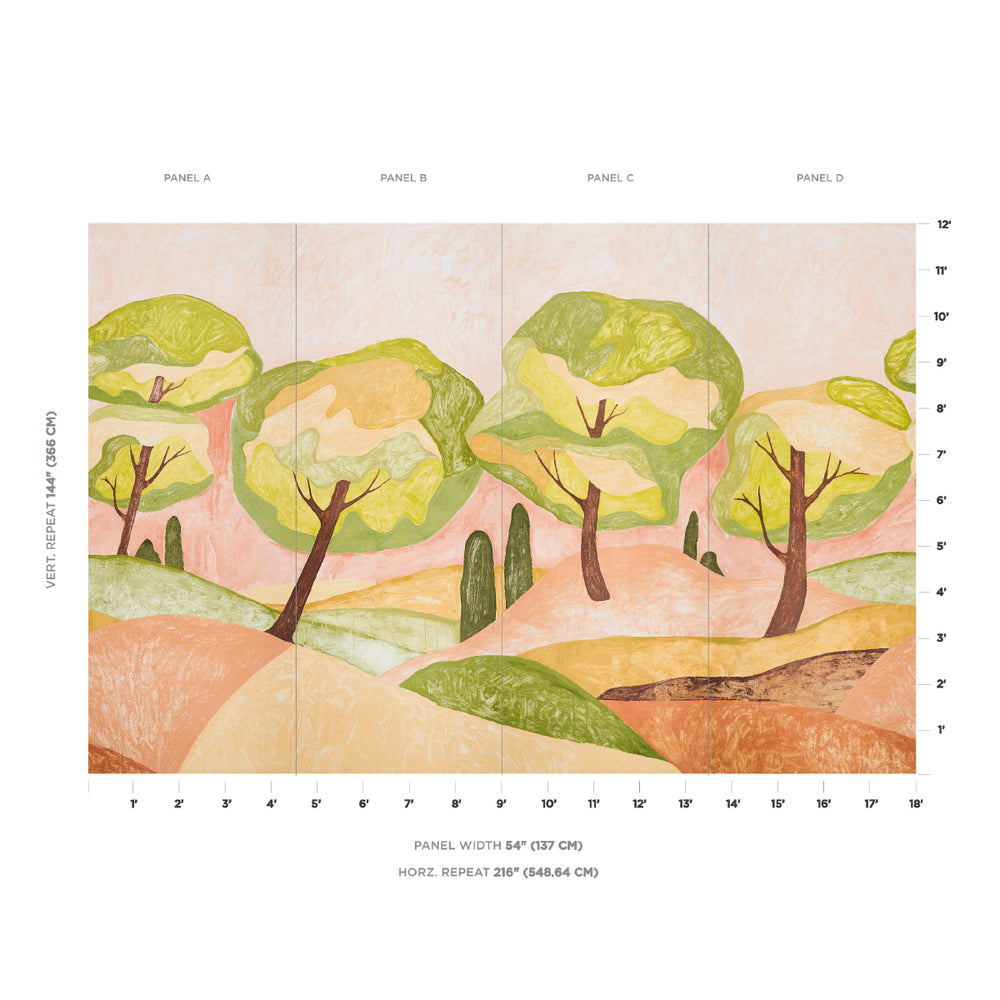 SET PANNELLI FOREST HILLS | TRAMONTO