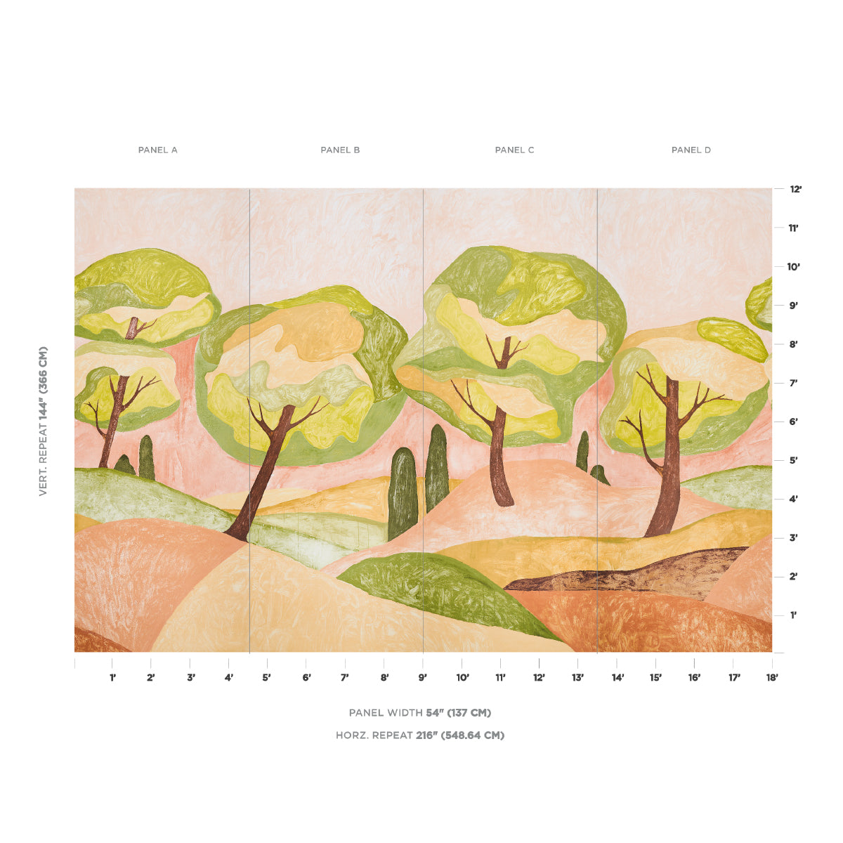SET PANNELLI FOREST HILLS | TRAMONTO