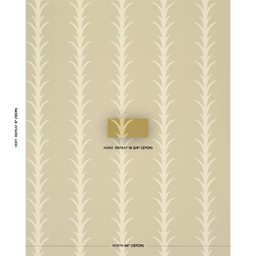 ACANTHUS STRIPE | Anis On Chartreuse