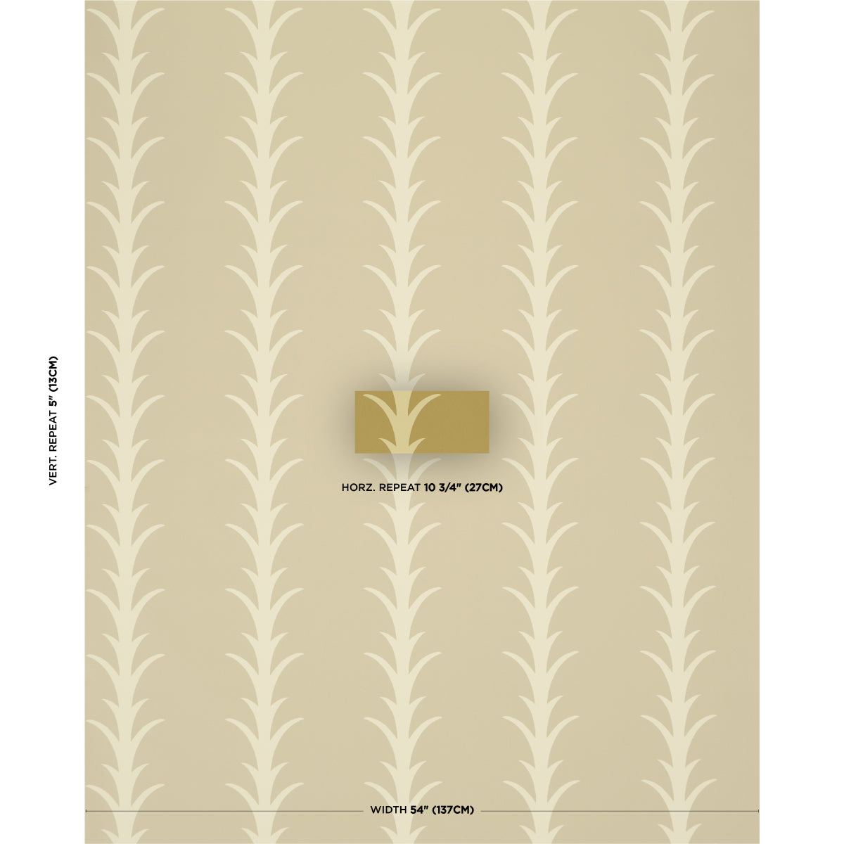 ACANTHUS STRIPE | Anis On Chartreuse