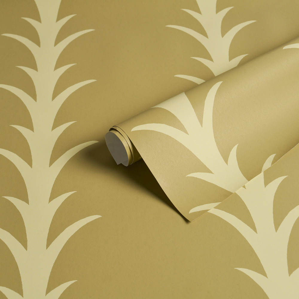 ACANTHUS STRIPE | Anis On Chartreuse
