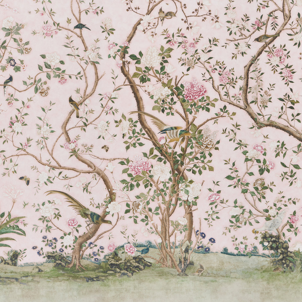 LES OISEAUX PANEL SET | Blush