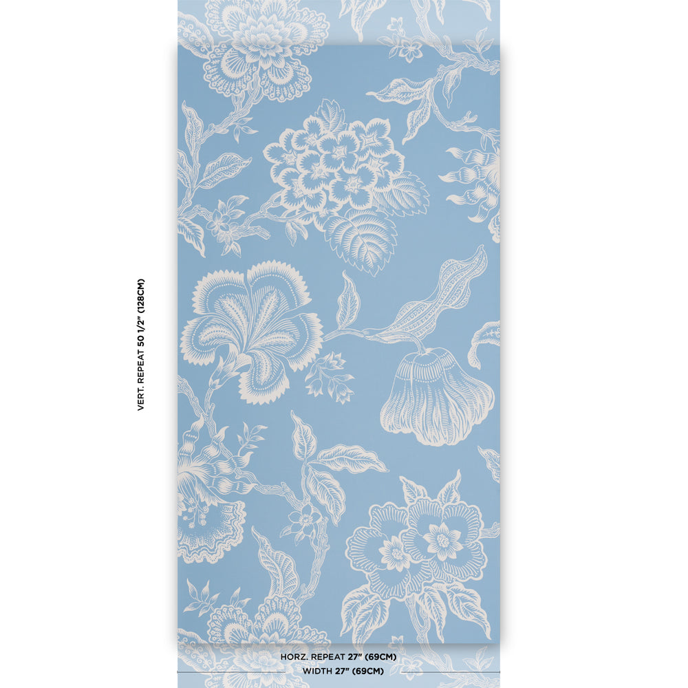 SILHOUETTE DI FIORI DI SERRA | BLU BELATO