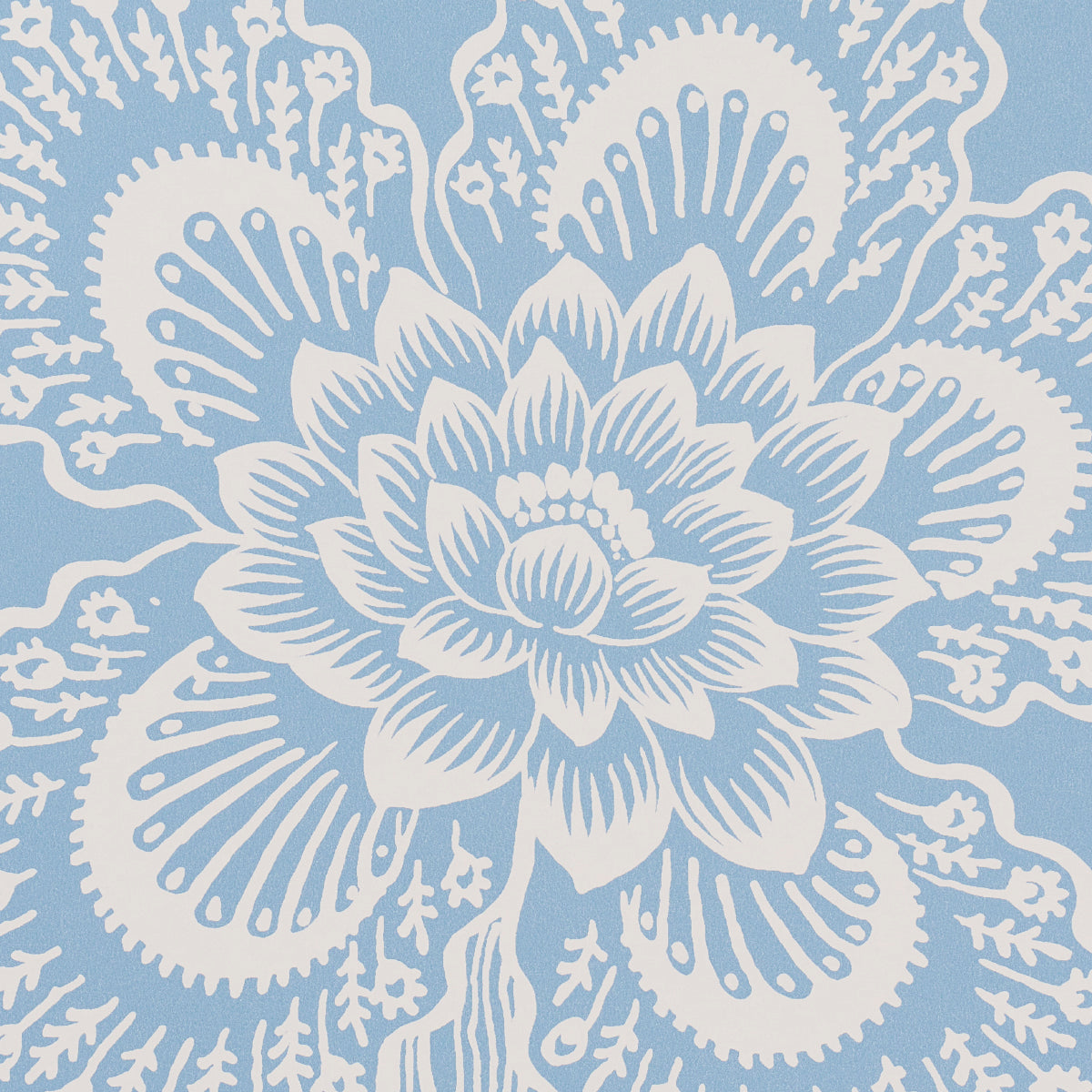 SILHOUETTE DI FIORI DI SERRA | BLU BELATO