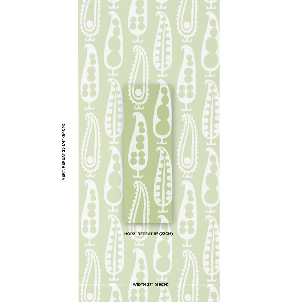 PAISLEY PEAS | Green